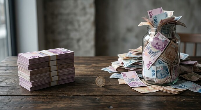 500.000 bin TL anında nakit mi yoksa 50 milyon TL için yazı tura mı?