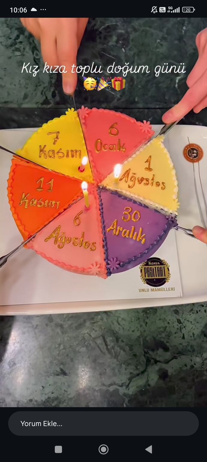 Benimki de 2 Mayıs 🥳
