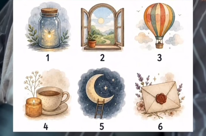 İç dünyanı ortaya çıkarıyorum 🙃 Görseldeki 6 resimden hangisi sana daha yakın geliyor?