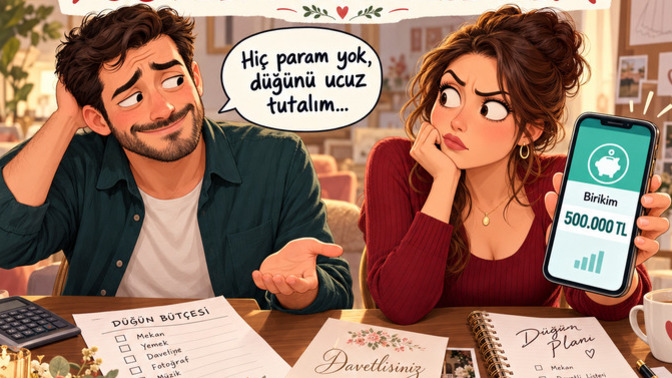 Evlilik öncesi 500.000 TL birikimi saklamak güvensizlik mi, tedbir mi?