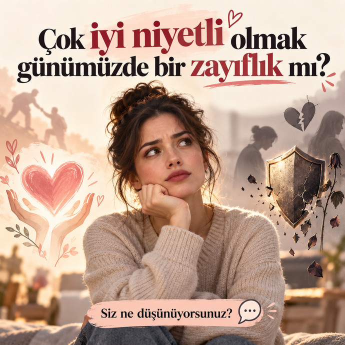 Çok iyi niyetli olmak günümüzde bir zayıflık mı?