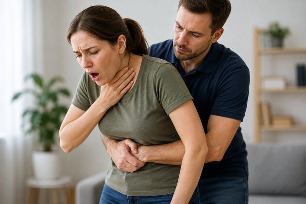 Heimlich manevrasını gerektiğinde yapabilir misin?