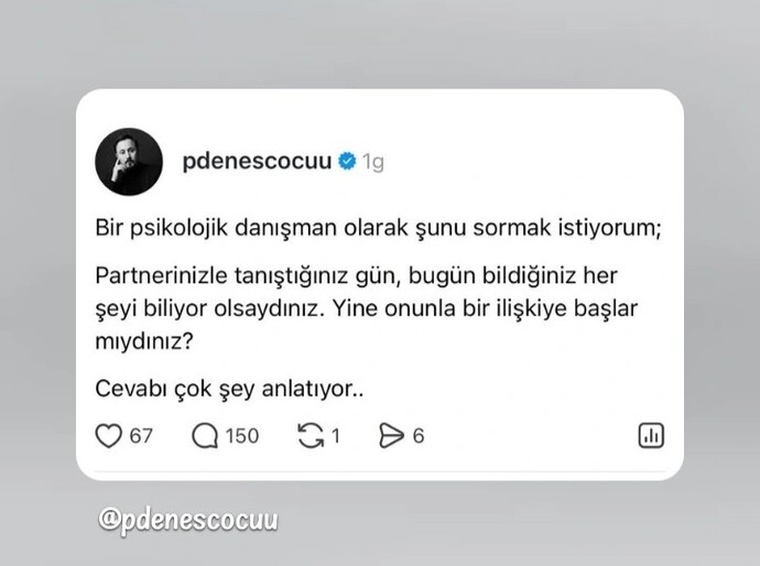 Keyifli vakitler diliyorum 🌺 görselde ki soruya cevabınız ne olurdu?