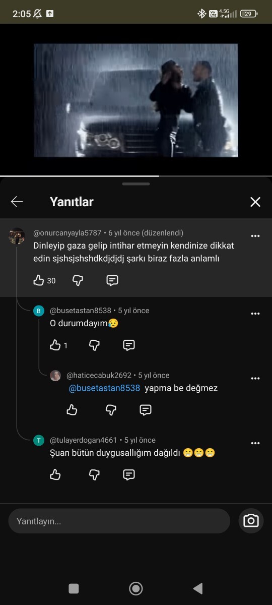 Siz de YouTube’da eski şarkıları dinleyip yorum okumayı seviyor musunuz?