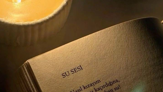 Gece bir şarkı, bir şiir veya bir kitap bırakır mısın?