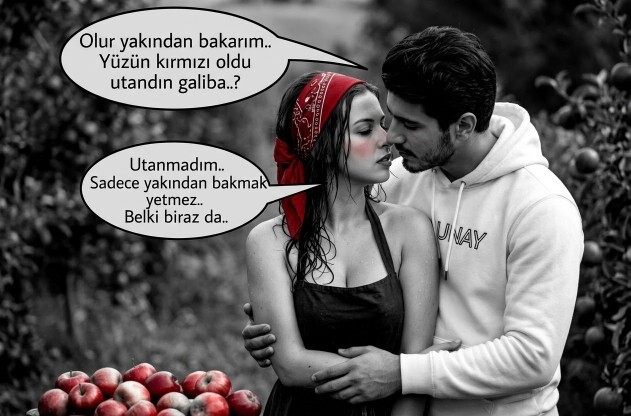 Elma yanaklı mısın, pembe yanaklı mısın?