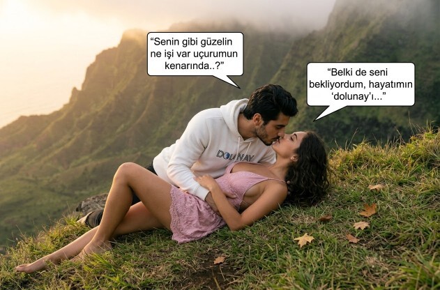 Uçurumun kenarındasın, aşağıda köy var ve herkes seni duyacak, en son yediğin hangi şeyi bağırmış olurdun?