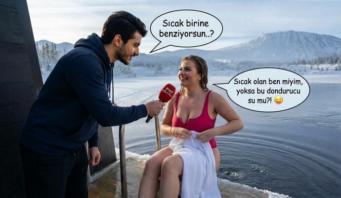 Çok sıcak biri misin?