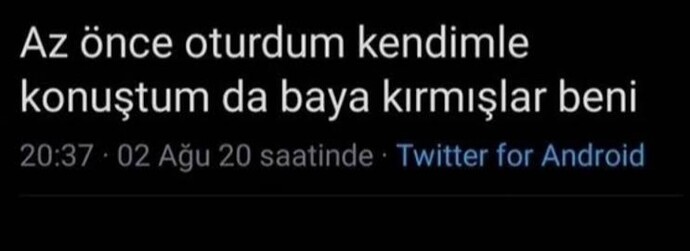 Kırgın olduğunuz şeyler var mı?