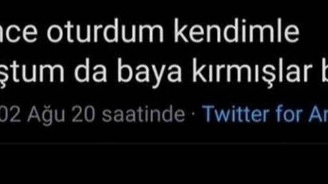 Kırgın olduğunuz şeyler var mı?