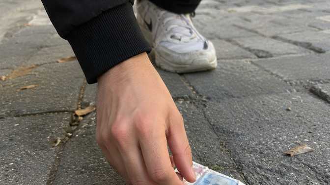 Yolda para buldunuz mu hiç?