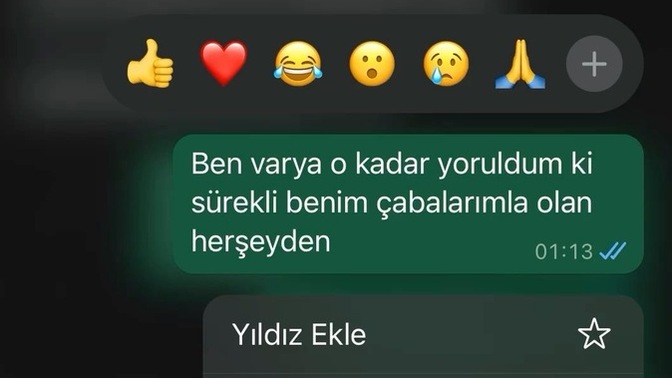 Bir mesaj tüm sevginizi bitirebilir mi?