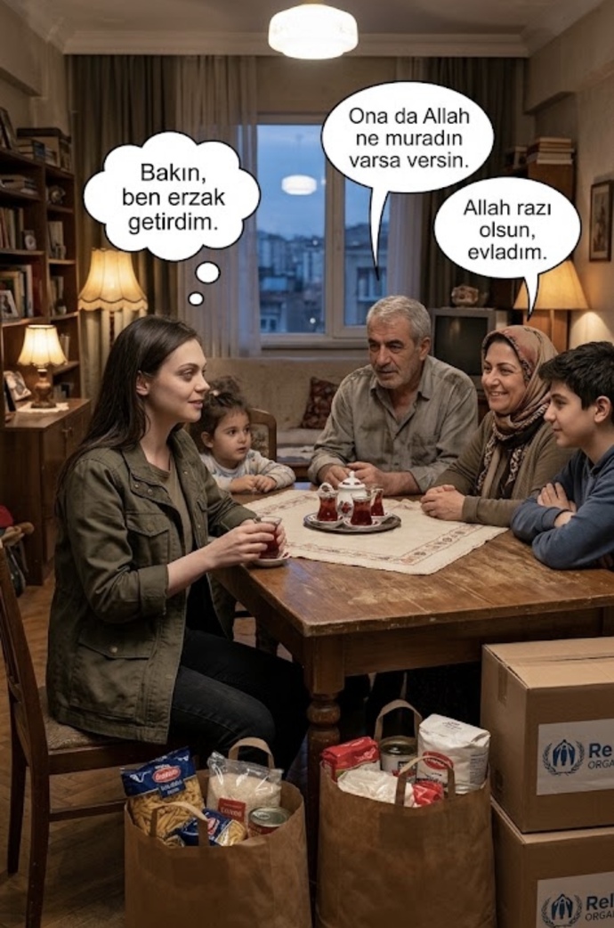 Bir iyilik yapıyorsam herkes bilmeli