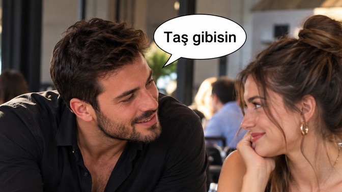 Bir kadına “taş gibisin” demek ayıp olur mu?
