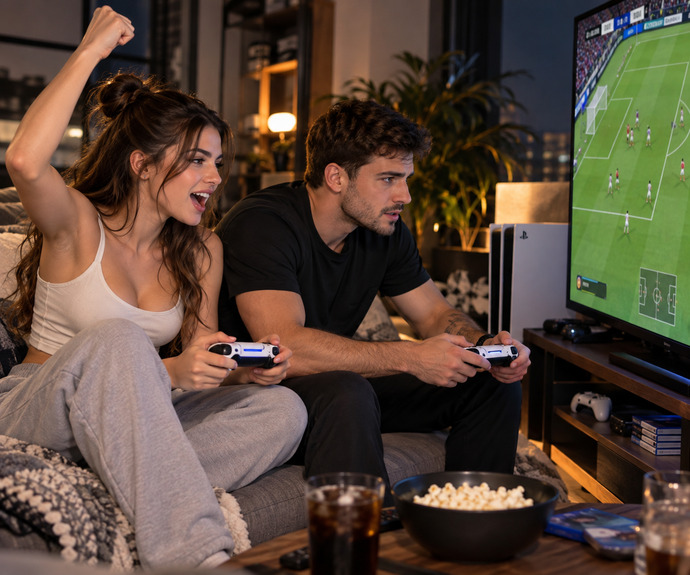 Sevgiliyle Fifa/Pes oynamak eğlenceli olur mu?
