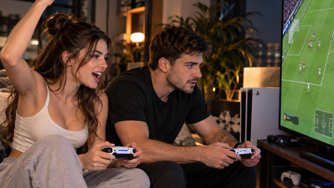 Sevgiliyle Fifa/Pes oynamak eğlenceli olur mu?