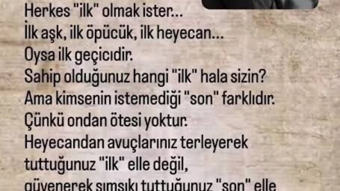 İlk aşk mı unutulmaz, İlk öpücük mü?
