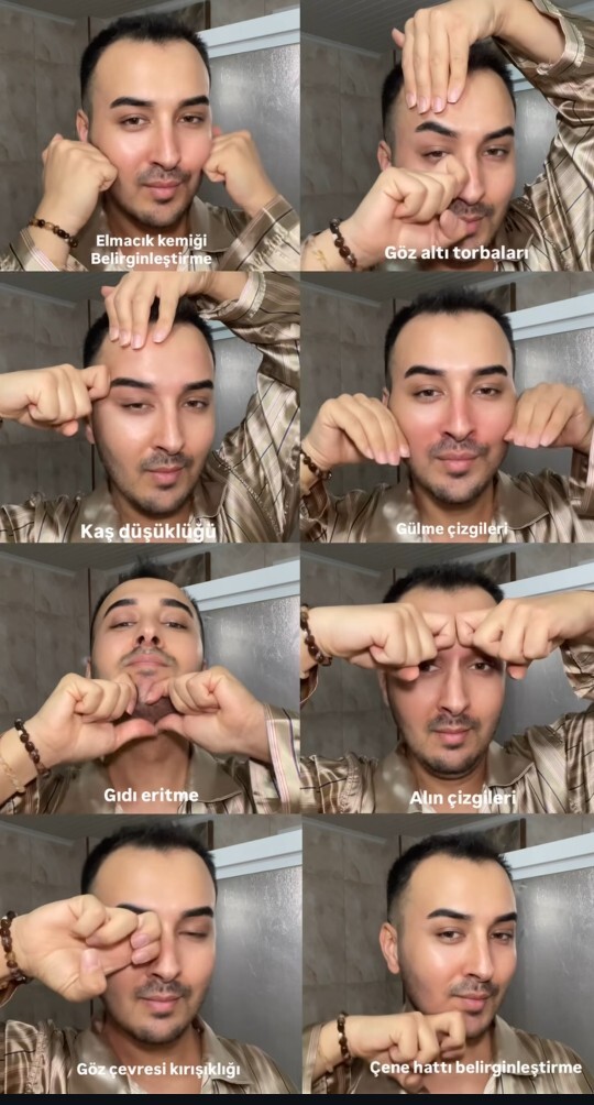 Erkekler cilt bakımı ve yüz yogası yapabilir mi?