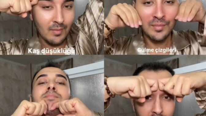 Erkekler cilt bakımı ve yüz yogası yapabilir mi?