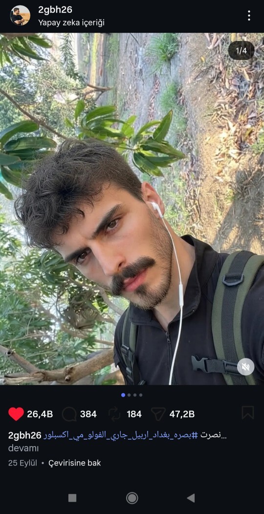 Bu adam yapay zekaymış instada yorumlara girince gördüm büyük hayalkırıklığı değil mi😂🫤?