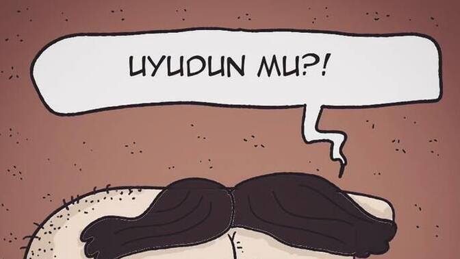 Gece 12'den sonra gelen 'Uyudun mu?' mesajının Türkçesi nedir?