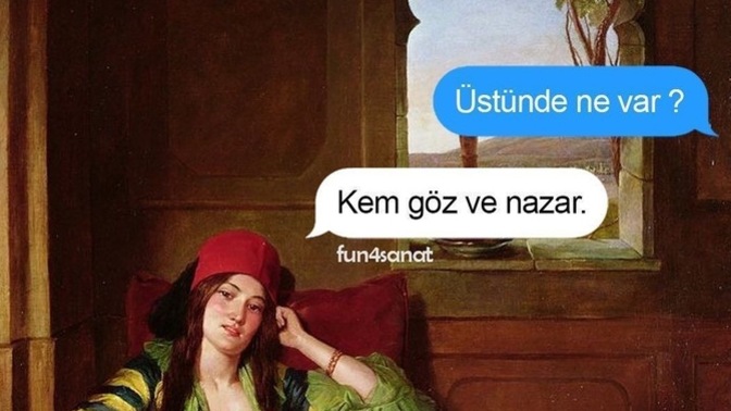 Üstünde ne var (sadece yanlış cevaplar)?