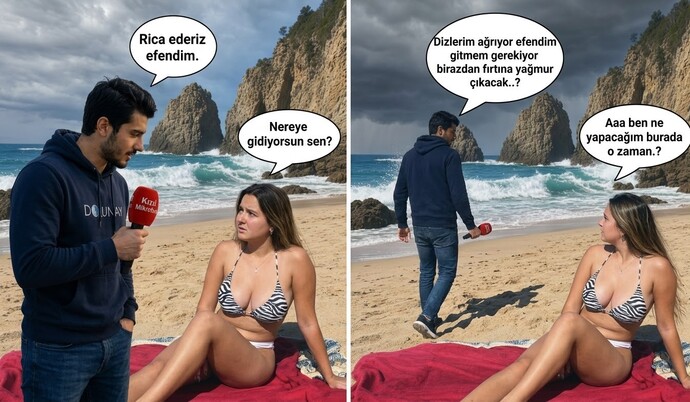 Yere bakan yürek yakan biri misin?