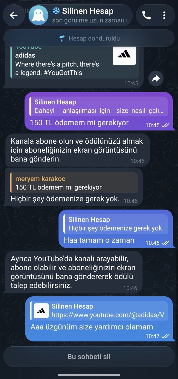 Arkadaşlar Adidas olmayacak iş mi yapıyor?