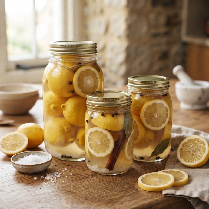 Daha önce hiç limon konservesi yaptınız mı?