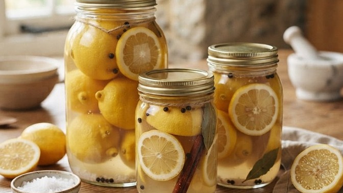 Daha önce hiç limon konservesi yaptınız mı?