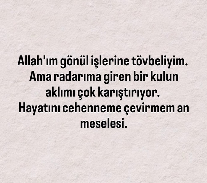 Sizin sevginizden korkulur mu?