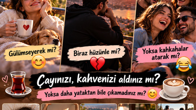 Cumartesi gününe nasıl başladınız, ilk işiniz ne oldu?