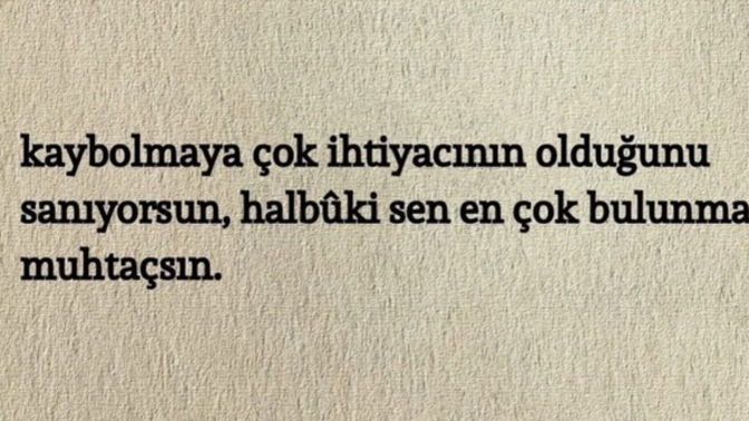 Gerçekten neye ihtiyacınız olduğunu biliyor musunuz, kendinizi yeterince tanıyor musunuz?