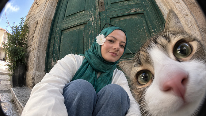 Kediyle selfie çekilme akımına katıldınız mı?