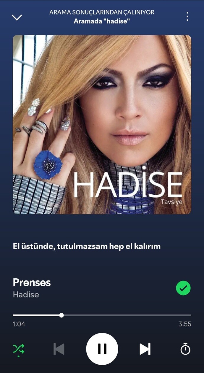 Sizin en sevdiğiniz şarkı hangisi?