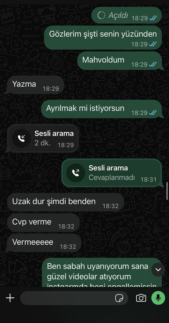 Sizce ayrılmak mi istiyor?