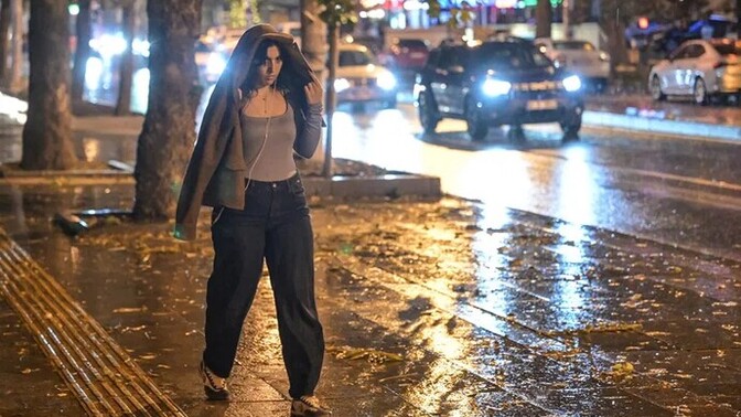 şu an nerelerde yağmur var?