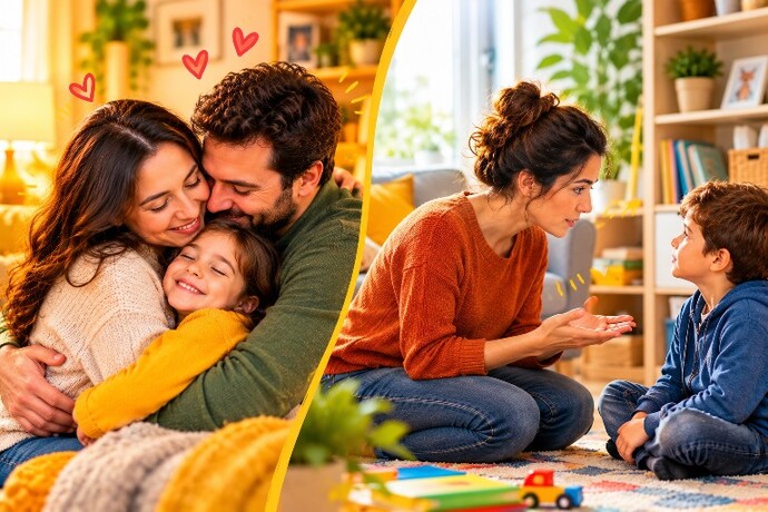 Sizce çocuk yetiştirirken sevgi mi, disiplin mi daha önemli?