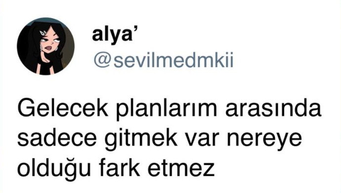 Gelecek planınız var mı?