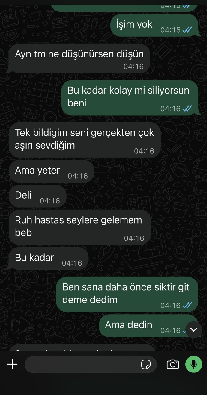 Sizce gerçekten ayrılmak mı istiyor, yoksa bunu sinirle mi söylüyor?