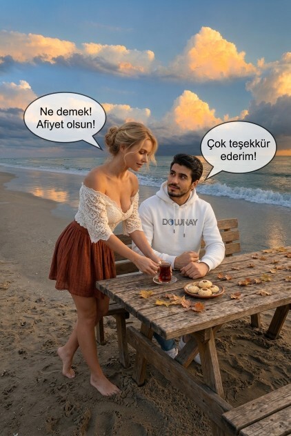 Son içtiğin sıcak şeyden bende içseydim, ben ne içmiş olurdum?