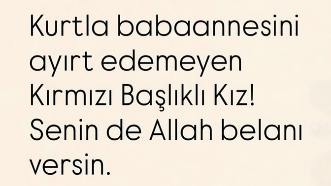 Kurt, neden hep suçlu olmak zorunda?