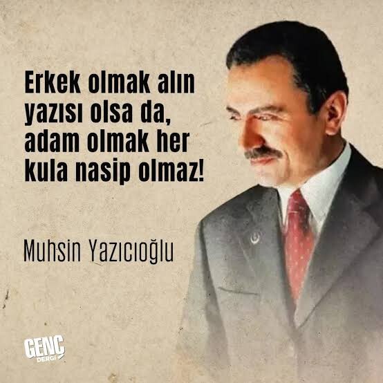 Erkek olmakla adam olmak arasındaki fark gerçekten karakter mi?