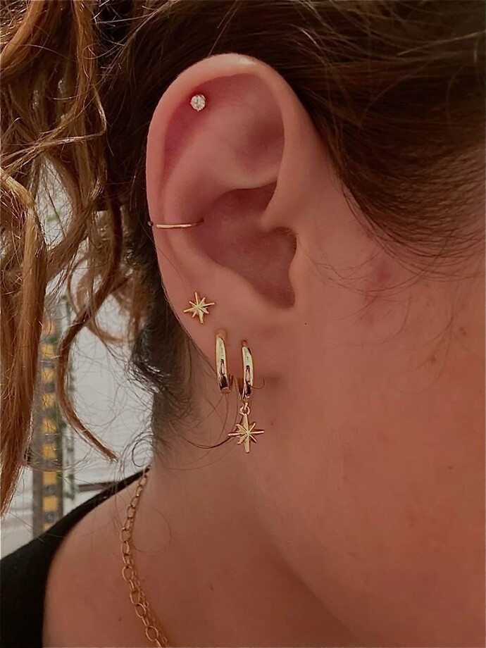 Kulakta birden fazla piercing nasıl duruyor sizcee?