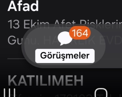 Gelen mesajlara bakıyor musunuz?