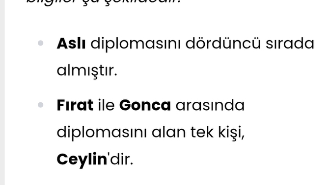KPSS’nin meşhur diploma sorusunda en çok kimi sevdiniz, Aslı’yı mı?