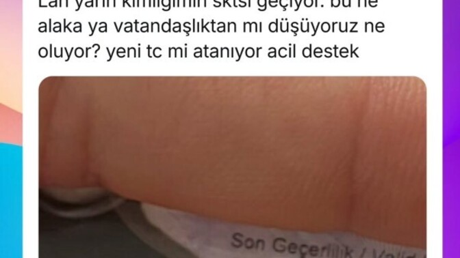 Kimliğinin son kullanma günü ne zaman vatandaşlık tarihiniz geçiyor muuu?