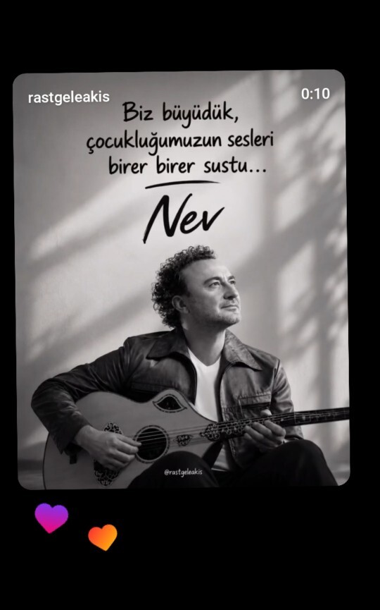 Nev’in şarkılarını siz de severek dinler miydiniz?