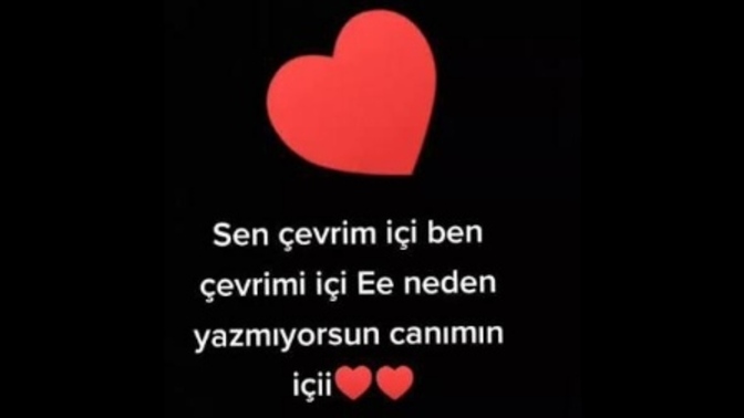 Demek istediğin biri var mı👇?