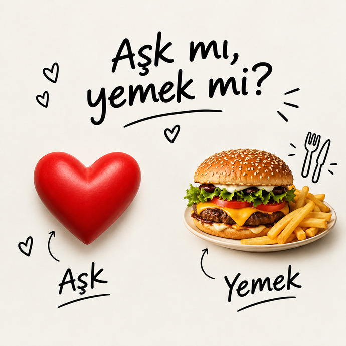 Aşk mı, yoksa yemek mi?